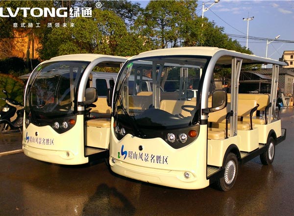 11座電動(dòng)封閉觀光車-風(fēng)景旅游區(qū)